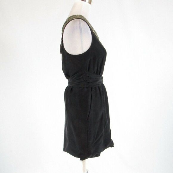 Charcoal gray THEORY sheath dress 2 - Picture 5 of 8